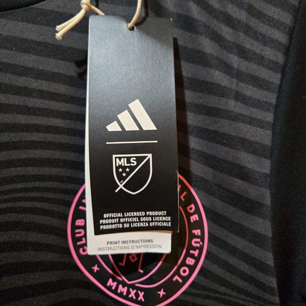 Adidas Inter Miami CF Lionel Messi #10 Youth Jersey T-Shirt - Size Large - BNWT - Picture 4 of 6